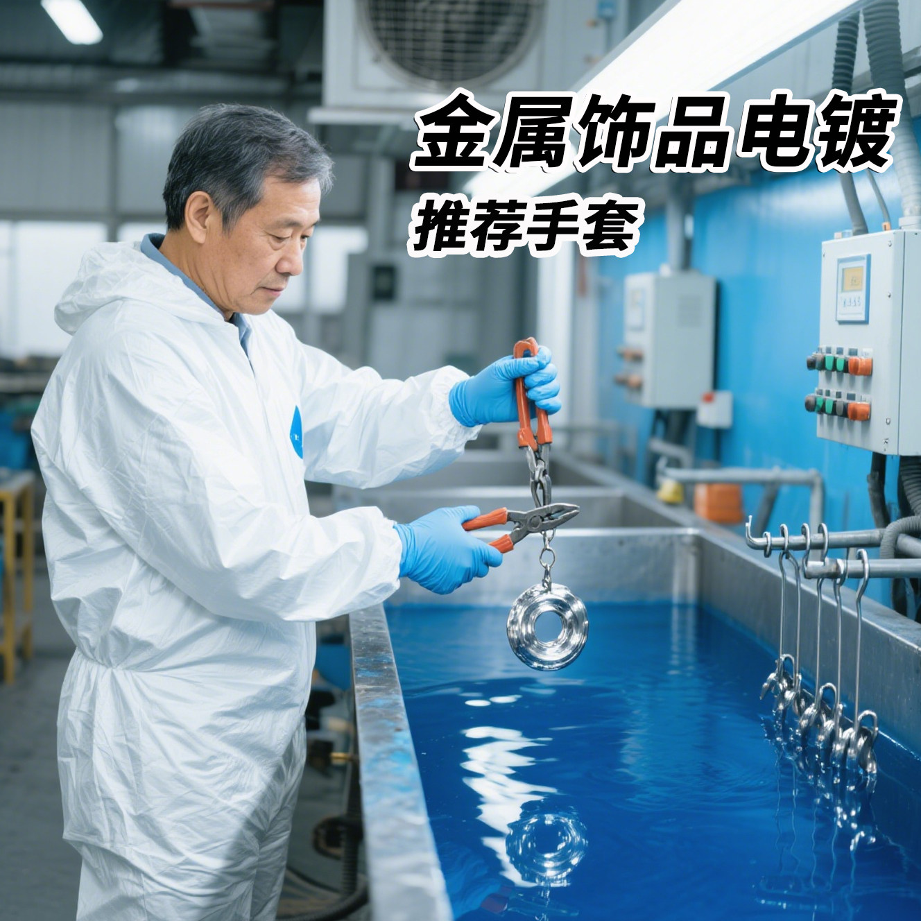 金属饰品电镀一次性丁晴手套轻薄女士厨房做饭用防水丁腈橡胶手套