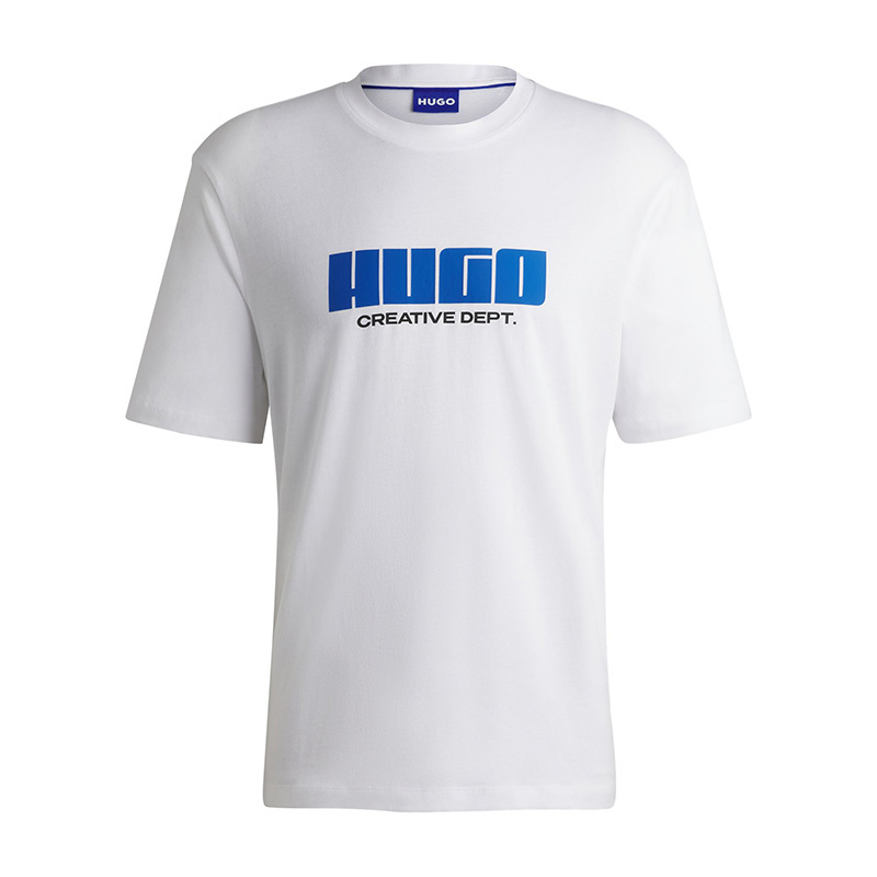 Hugo Boss Hugo Boss Men's Short-Sleeved T-Shirt Summer New Round Neck Casual Fashion Loose and Versatile Men's Clothing