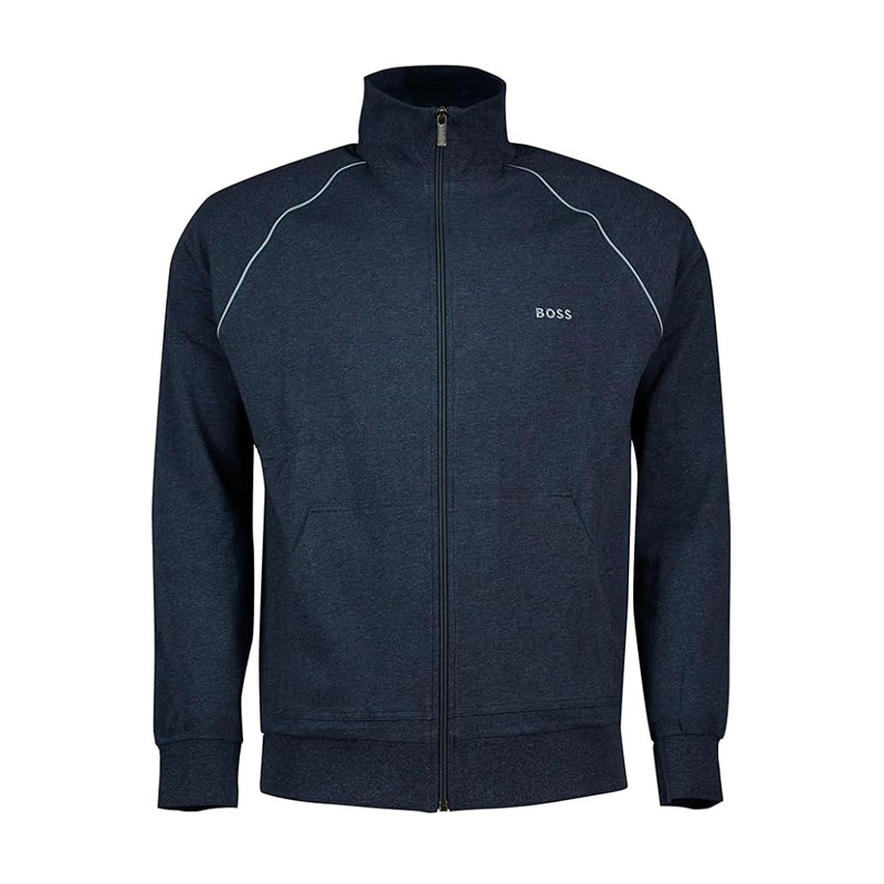 Hugo Boss Men's Stand-Up Collar Sweatshirt, New Autumn Casual Comfortable Fashionable Trendy Jacket Hugo Boss Men's Stand-Up Collar Sweatshirt, New Autumn Casual Comfortable Fashionable Trendy Jacket