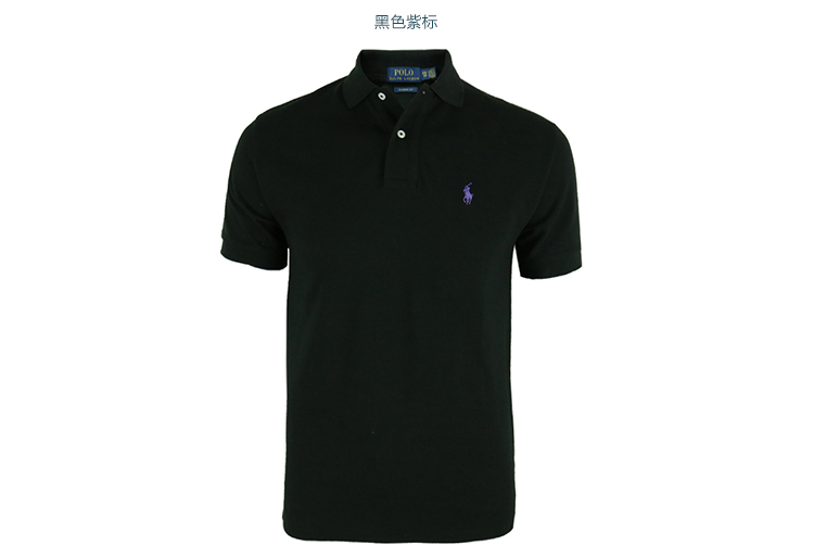 Mỹ thư trực tiếp Polo Ralph Lauren Ralph Lauren nam phiên bản tiêu chuẩn cổ điển của bông ngắn tay áo Polo