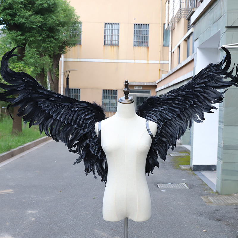 Dark Night Angel Feather Angel Black Large Wings Fairy Photo Shoot Photography Travel Photography Performance Props Dark Night Angel Feather Angel Black Large Wings Fairy Photo Shoot Photography Travel Photography Performance Props