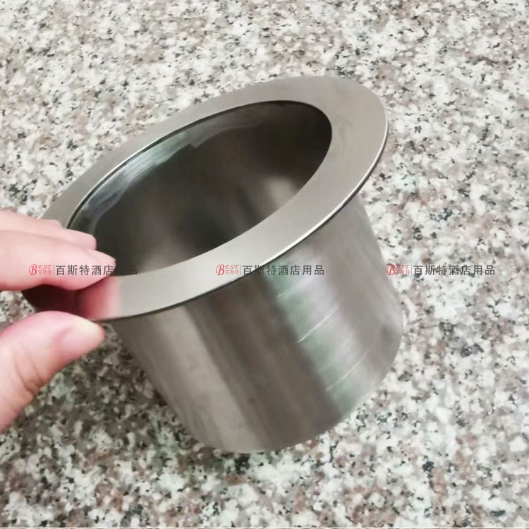 Customized round square table straight-cast lid stainless steel embedded lid kitchen toilet cover