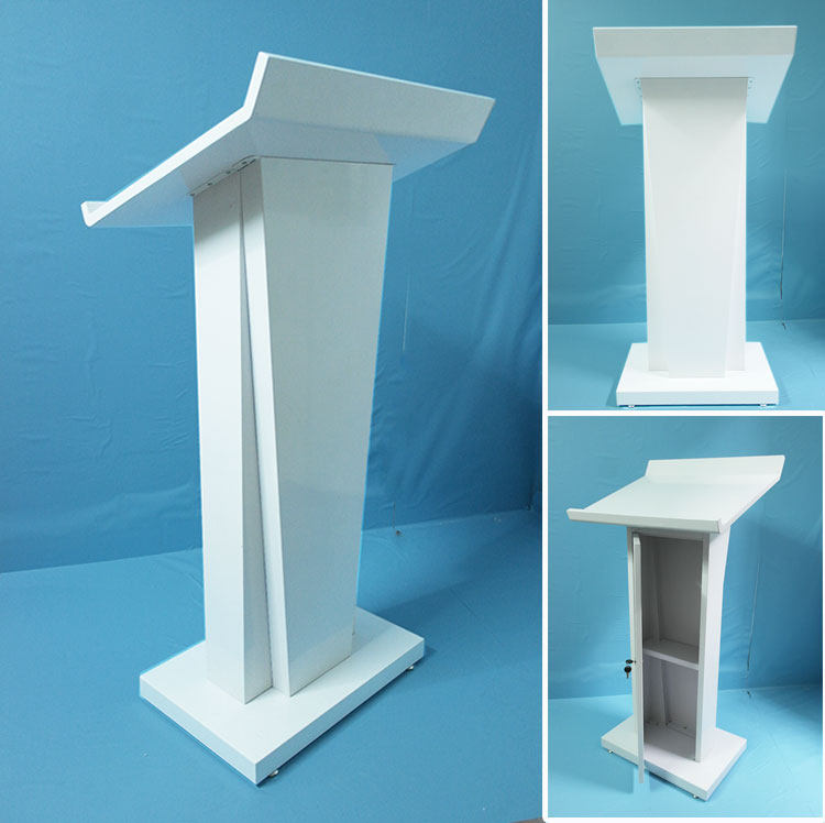 Simple fashion podium classroom podium activity host podium podium 4s shop consultation desk welcome desk reception desk