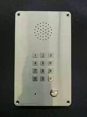 SIP clean telephone network embedded telephone IPi stainless steel telephone stainless steel clean room