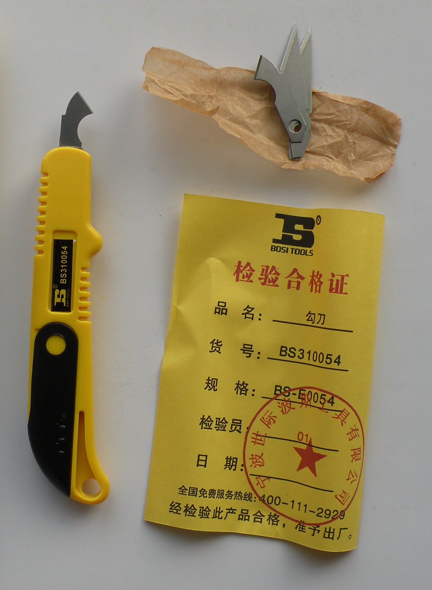 Persian tools Persian hook knife acrylic cutter utility knife exquisite dual-purpose knife holder with 4 blades