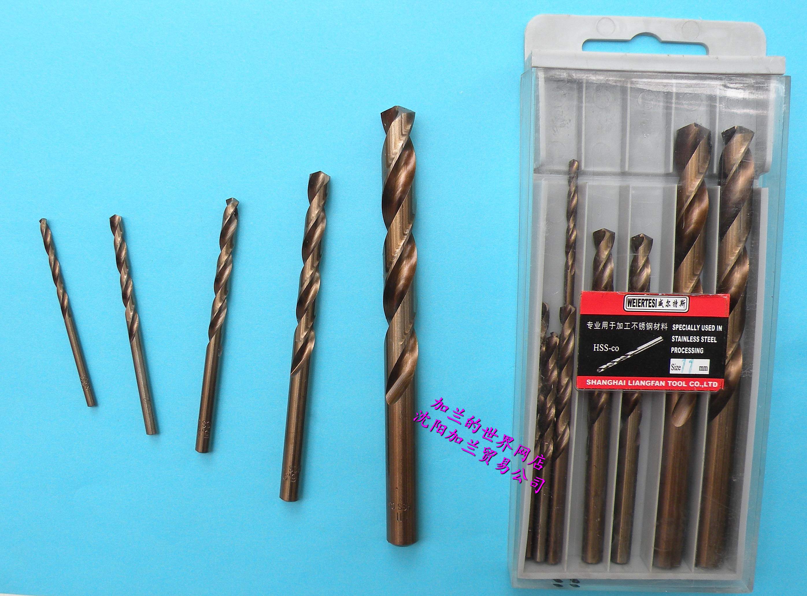 Wilters brand high cobalt stainless steel special drill Φ3 0～Φ5 3mm various specifications