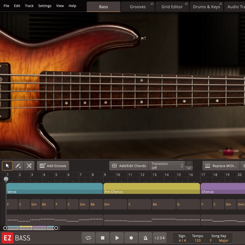 [Summer Promotion] Genuine Toontrack Ezbass Automatic Bass Sound Source Software for Instrument Music Performance