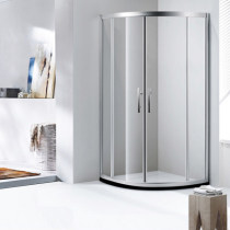 J Wrigley home integrated shower room dry and wet separation bathroom glass door sliding door shower room customization AL034B