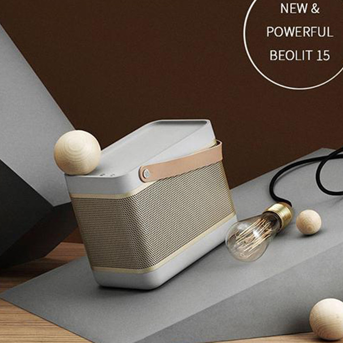 B&O beolit 15 17AirPlay wireless Bluetooth speaker portable rechargeable home desktop sound