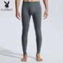 Playboy Qiu quần nam mỏng phần cotton quần quần legging nam mùa thu và mùa đông ấm quần quần đơn legging nữ