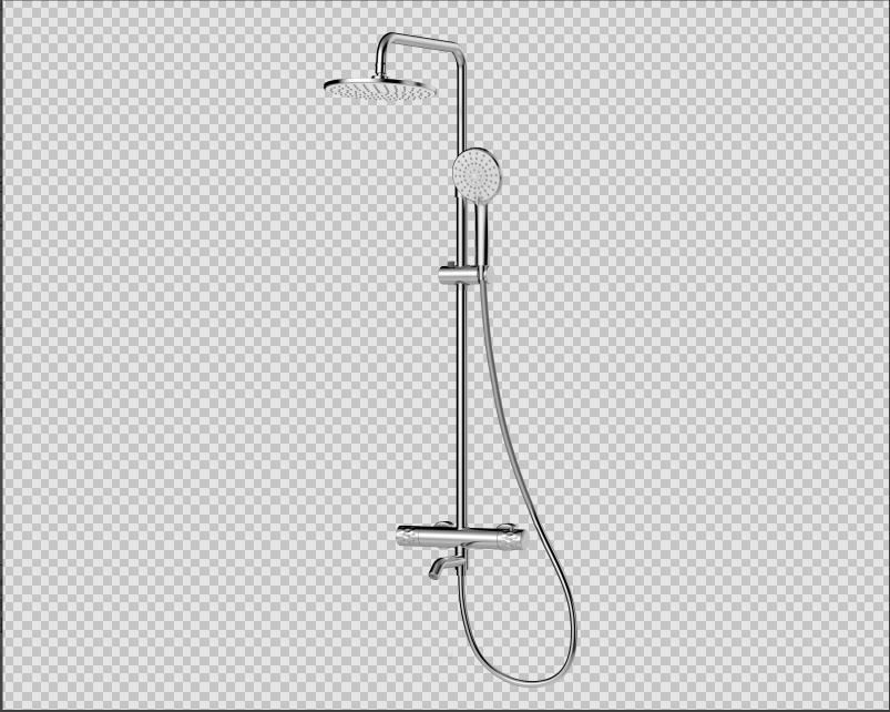 arrow Wrigley three-function rising pole thermostatic shower (solar and gas water heaters cannot be used)