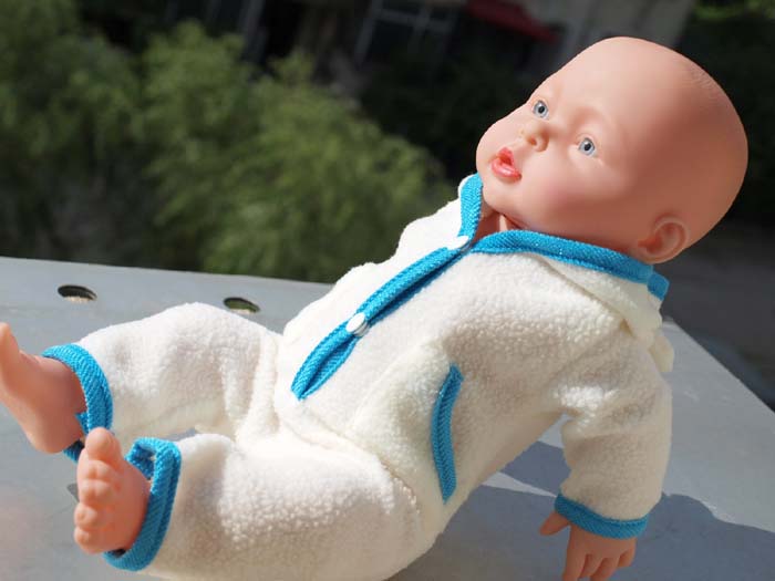 Mới 7 tuổi 2 tuổi 3 tuổi 5 tuổi 6 tuổi 40 cm búp bê mô phỏng búp bê mặc quần áo một mảnh phụ kiện đồ chơi phụ kiện búp bê giá rẻ
