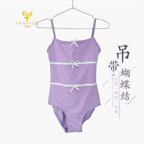 Tianyi dance products Ballet bow suspenders Dance practice clothes Shebin yoga training class examination body clothes