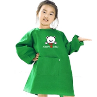 Зеленый, с медвежатами