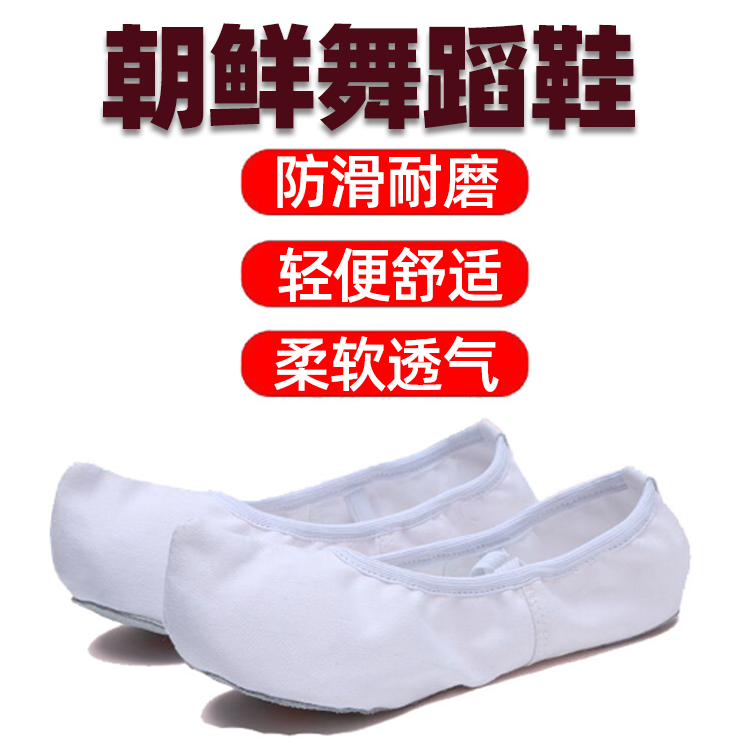 North Korean Dance Ethnic Minority Dance Softbottom Single Shoe Stage Adult Arts practice Skill Shoes Men Dance Hook Shoes-Taobao