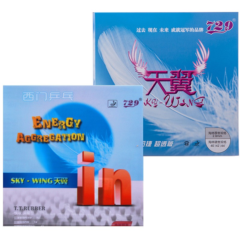 West Gate ping-pong 729-day winged feature set rubber counterhands recommend quick tapping arc-ring type punching crown special price