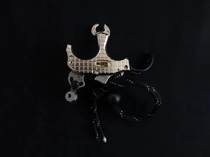 TRUBALL FIRE BALL SPRINKLE Knife Frontal Grip Sprinkle 3 refers to 4 bow BLADE PRO FLEX BRASS PLATED