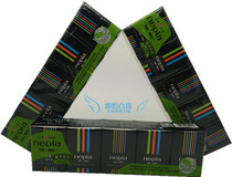 Nipiao handkerchief Nepia mini paper handkerchief black mint fragrance 3*30 pack price nationwide