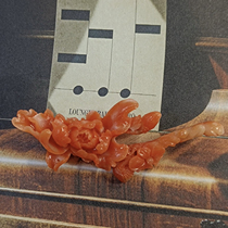 Xipai (Special Price) 82901AK Peony Branches 6 26g Brooch Pendant Loose Stone Japanese Sea Gemstone