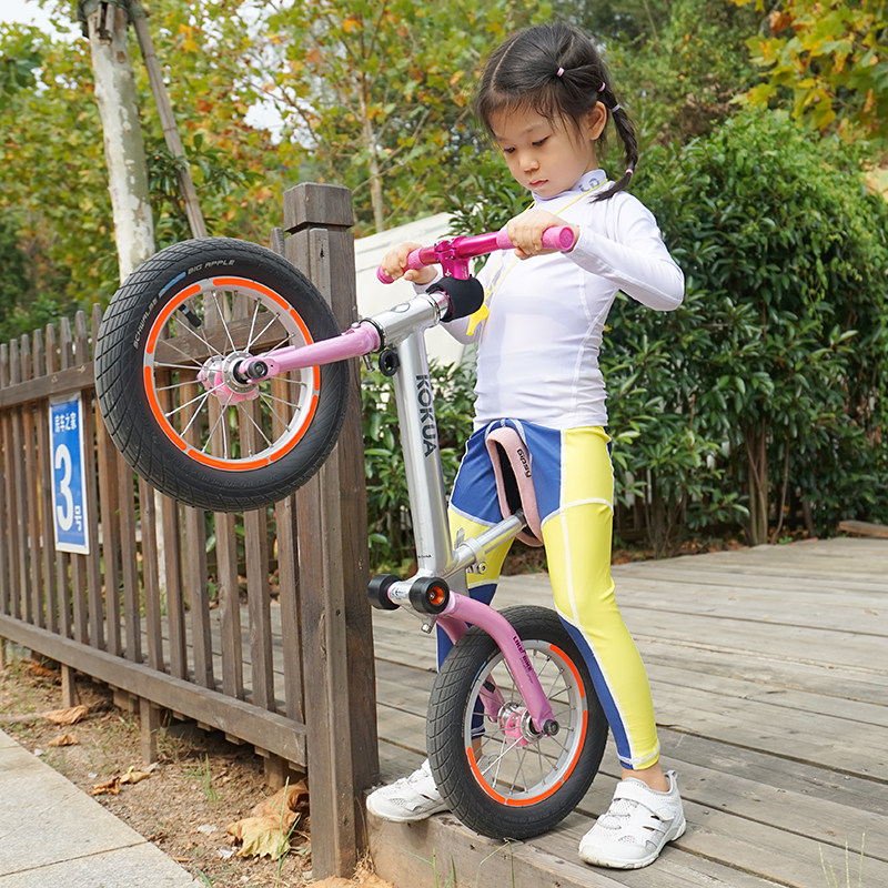 Ali spot spring and autumn children's balance bike riding clothes new long-sleeved professional padded plus velvet riding pants quick-drying clothes