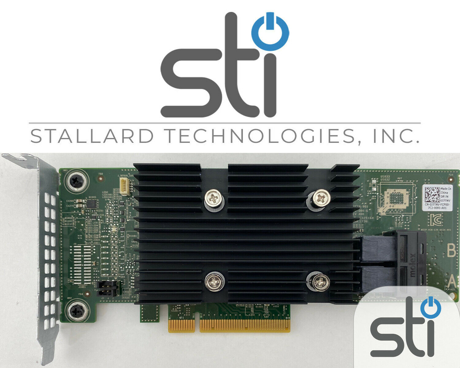 Original DELL HBA330 expansion card 12GB large card pass-through card HBA card LSI 9300-8i