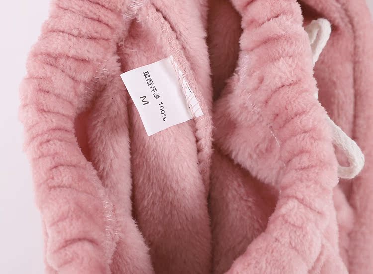 Cặp vợ chồng flannel đồ ngủ nam và nữ đàn hồi miệng nhỏ chân nhà quần kích thước lớn mùa thu và mùa đông dày san hô lông cừu nhà quần thời trang mặc nhà nam nữ