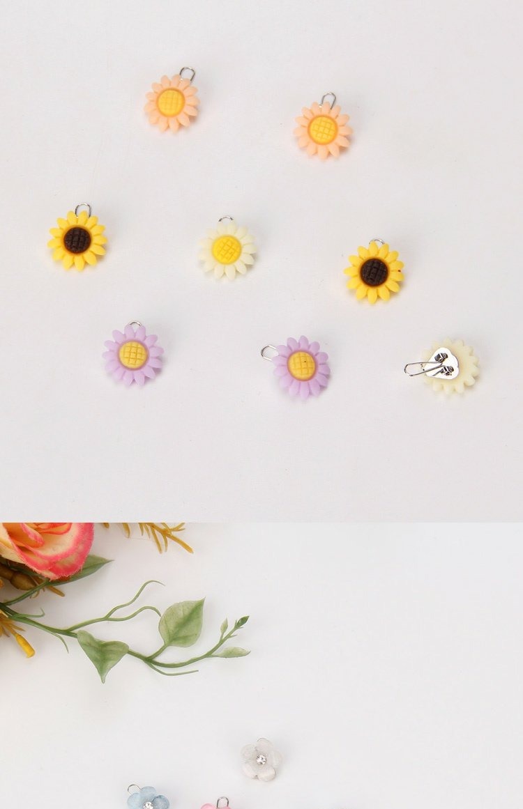 Dễ thương trẻ em mini kẹp tóc màu acrylic rhinestone đậu Hà Lan khóa phụ kiện tóc kẹp tóc cô gái nhỏ mũ nơ kẹp tóc