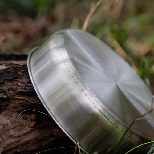 Универсальная портативная посуда для кемпинга из нержавеющей стали