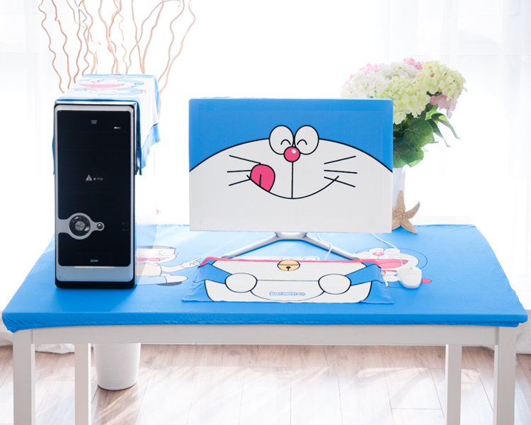 Cầu vồng Cá máy tính để bàn Lenovo LCD giám sát của Apple áo khoác đáng yêu hiện đại nhỏ gọn vỏ bảo vệ che bụi - Bảo vệ bụi bọc điều khiển tivi