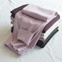 Winter Gush Lady Autumn Pants Develvet Fever Beat Bottom Pants Single Piece Body Inside Wearing Cotton Pants Close-up Thickened Warm Pants