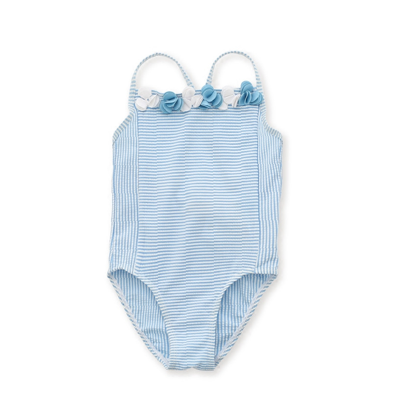 Ins ملابس السباحة الطفل Sago الحب الحشرات الصغيرة الفتيات ملابس الأطفال الإناث 1-3 سنوات من العمر الأطفال ملابس الطفل الإناث سنة واحدة من العمر