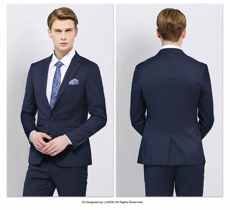 Costume homme LAXDN en polyester pour printemps - Ref 1564949 Image 13