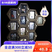 Suitable for zippo lighter collection box gift box display box storage box black walnut solid wood collection box storage
