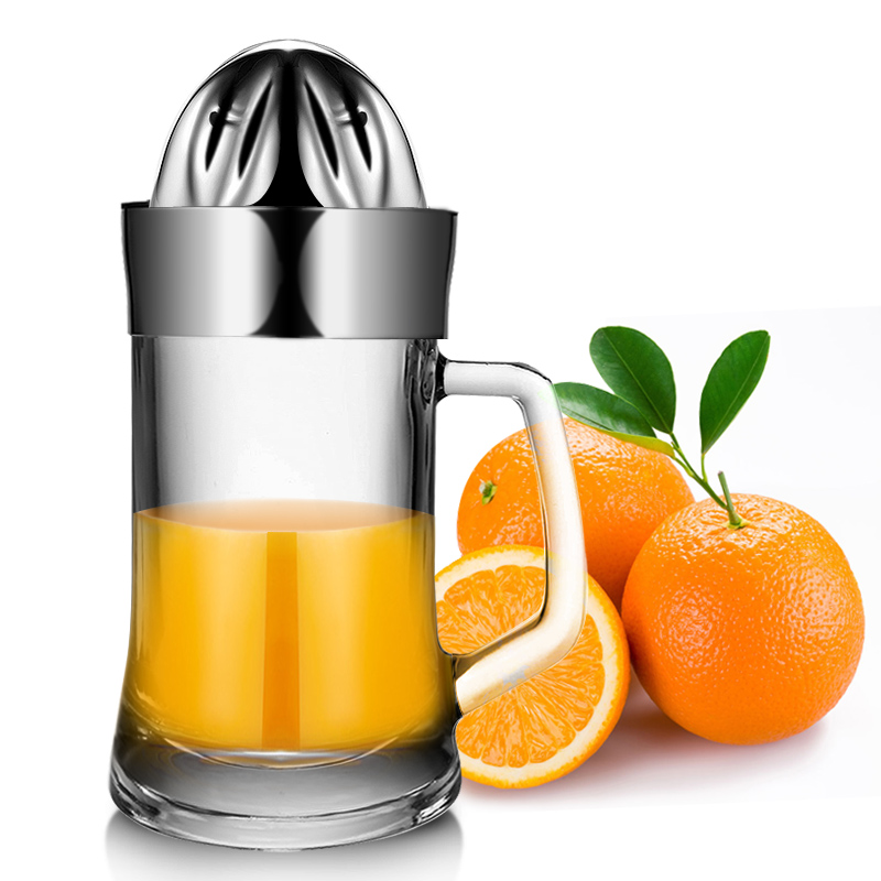 304 stainless steel manual juicer glass juicer mini - household fruit small orange lemon juice cup