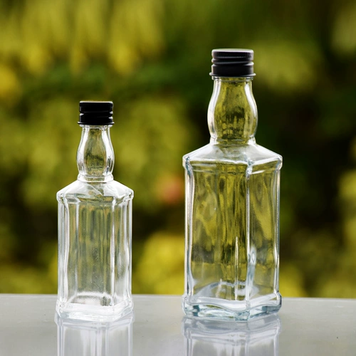 Джек Дэнни творческий мини -бутылка для запечатывания стеклянного бутылки.