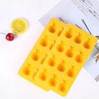 Силиконовая формочка для льда ананас 2 шт.