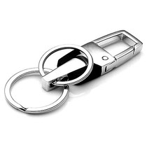 Creative Car Key Button Waist Hanging Keyring Men Key Ring Keychain Business Gift Multiple