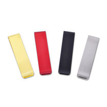 Slender color stainless steel banknote clip mini wallet credit card clip metal portable wallet practical gift