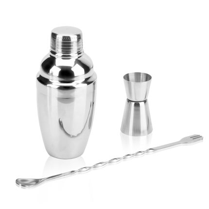 Three sets of stainless steel 250ml winemaker suit Xueke jug bar Ounce Cup Bar Wine Kit-Taobao