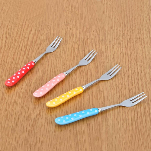 Корейская керамическая детская дизайнерская ручка из нержавеющей стали, посуда, защита от ожогов