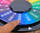 包邮七彩亚克力歌厅娱乐酒吧喝酒游戏转盘酒架喝酒聚会聚餐酒具