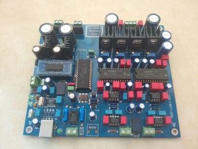 Готовый платный ЦАП декодера PCM58X2 Изображение 1