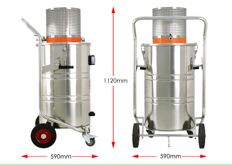 Máy hút bụi công nghiệp chống cháy nổ AIR-600EX chính hãng cho các xưởng kim loại lớn để hấp thụ các hạt xỉ kim loại - Máy hút bụi giá máy hút bụi