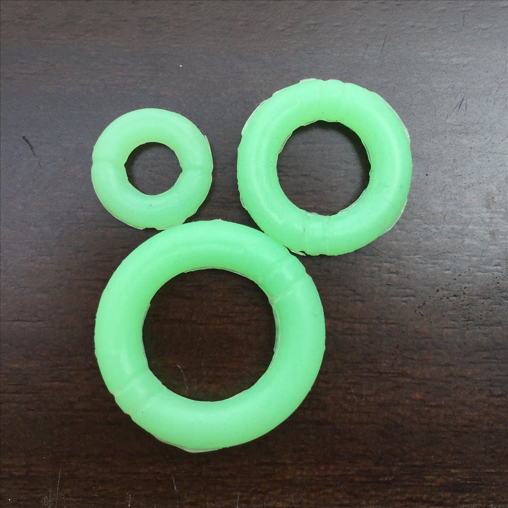 Hongjian luminous rod anti-slip ring slip ring stop ring wild fishing anti-loss fishing rod table fishing rod gadgets