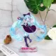 Hatsune Miku Anime Ngoại vi Chân đế Acrylic Trang trí làm bằng tay Mặt dây chuyền Miku Quà tặng sinh nhật - Carton / Hoạt hình liên quan