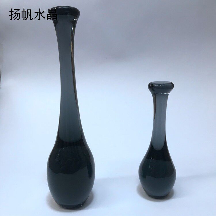 YD59B glass solid vase birthday wedding gift home Decorative Pendulum Massage Stick Masturbation-Taobao