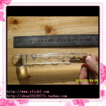 0386 glass crystal phallic ice stick female masturbation utensils G point posterior anal plug heating masturbation stick