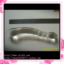 Sex anal dilator Crystal masturbation stick phallic massage stick fairy glass posterior anal plug