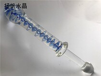 NTS YF0472 manual Crystal Phallus female posterior anal plug masturbation glass rod out anal plug adult