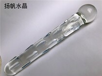 1586 anal plug female anal masturbation device glass rod Crystal posterior court External anal device sex toys